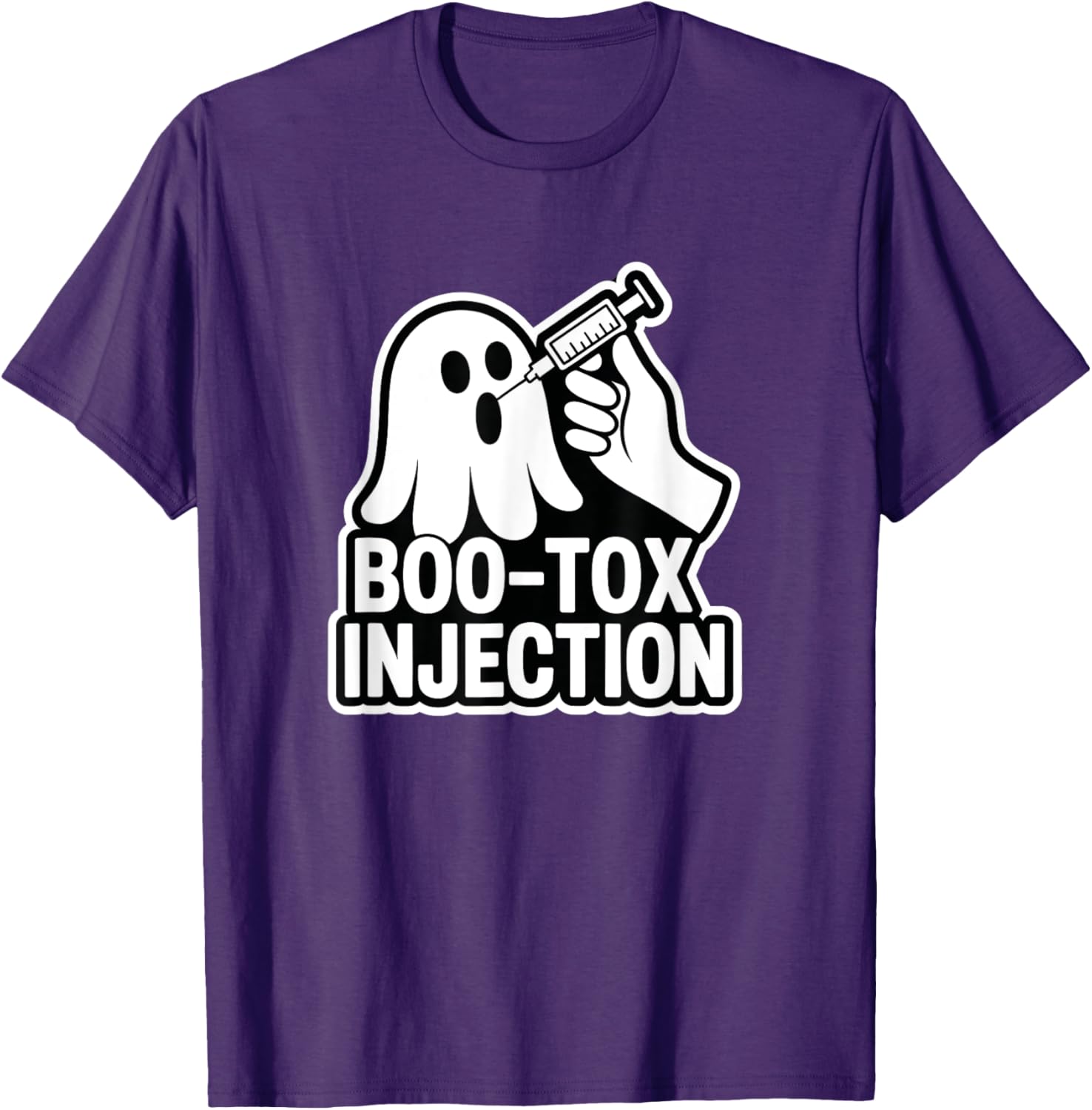 Boo Tox Injection Halloween Graphic T-Shirt for Spooky Fun Celebrations - 2