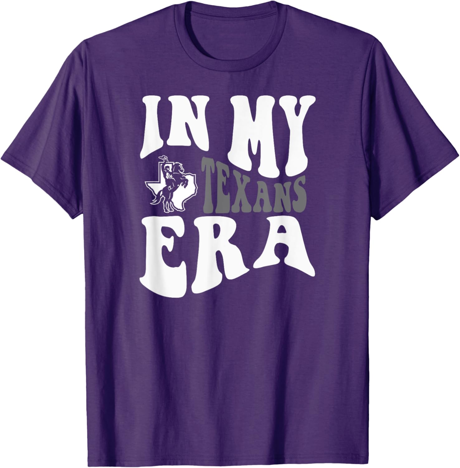 Officially Licensed Tarleton State Texans Purple T-Shirt for Fans - 1
