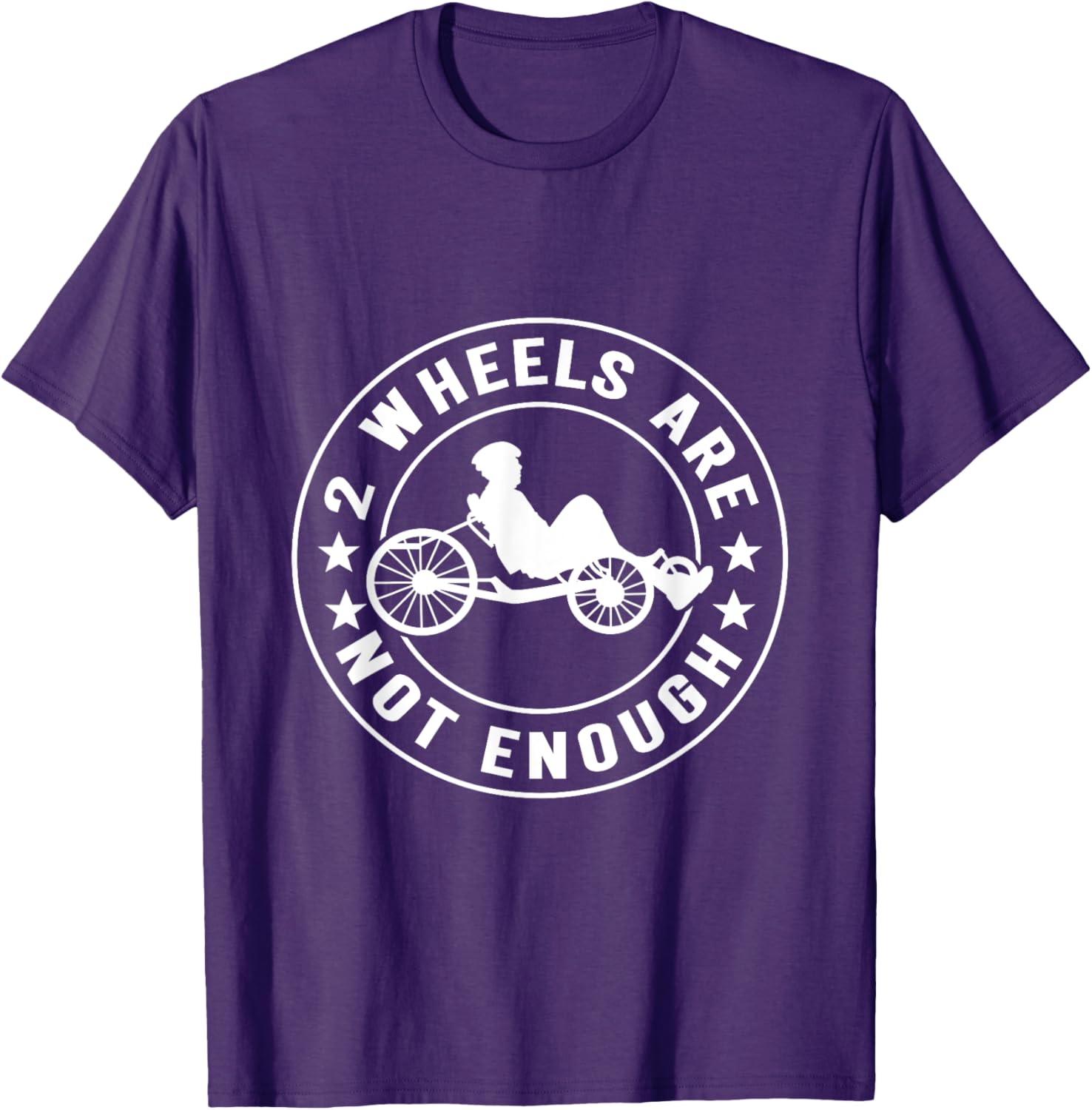 Recumbent Trike Cycling T-Shirt for Enthusiasts - Fun and Comfortable Wear - 6