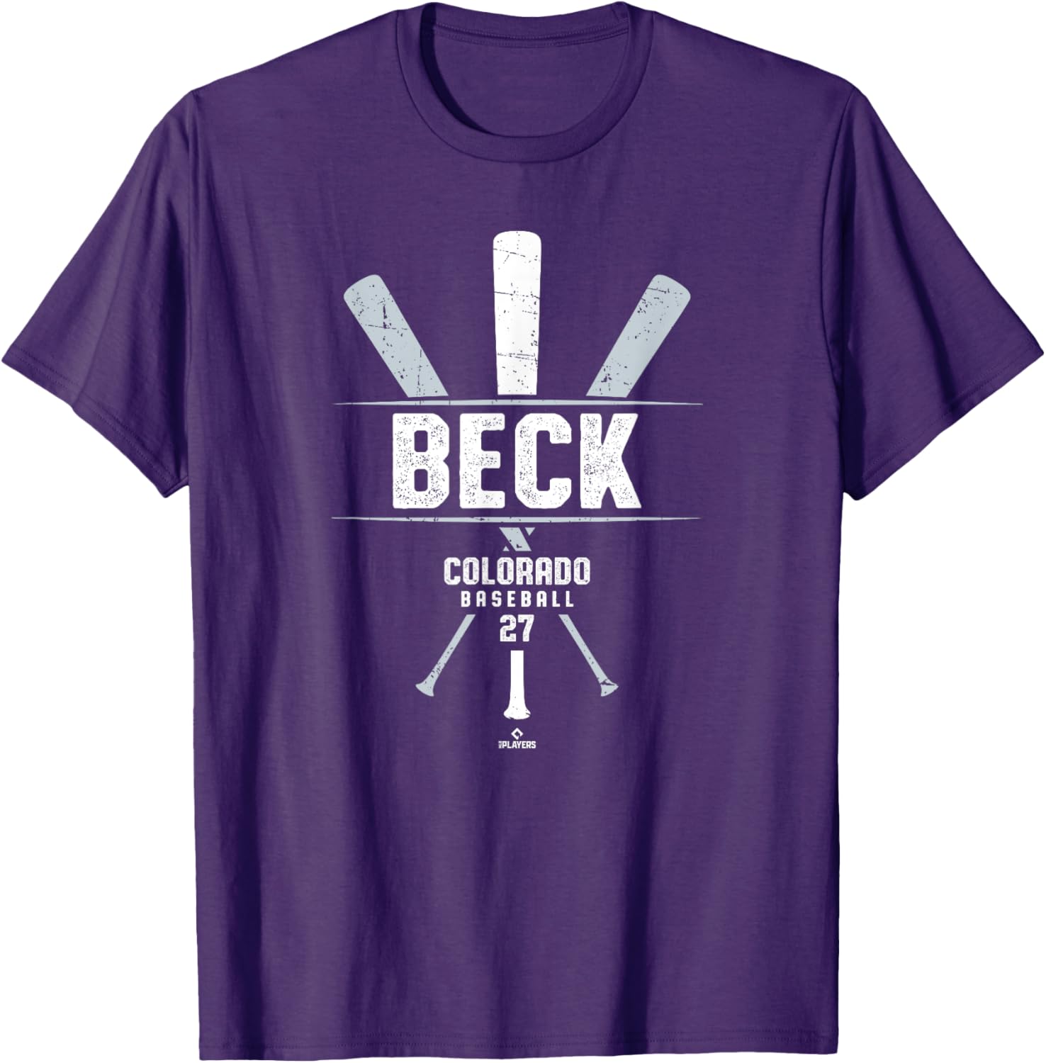 Vintage Baseball Gameday T-Shirt for Jordan Beck Colorado Fans - 1