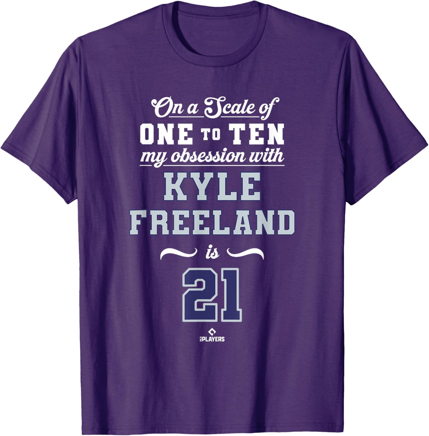 Obsession Kyle Freeland 21 Colorado MLBPA T-Shirt for Fans and Collectors - 1