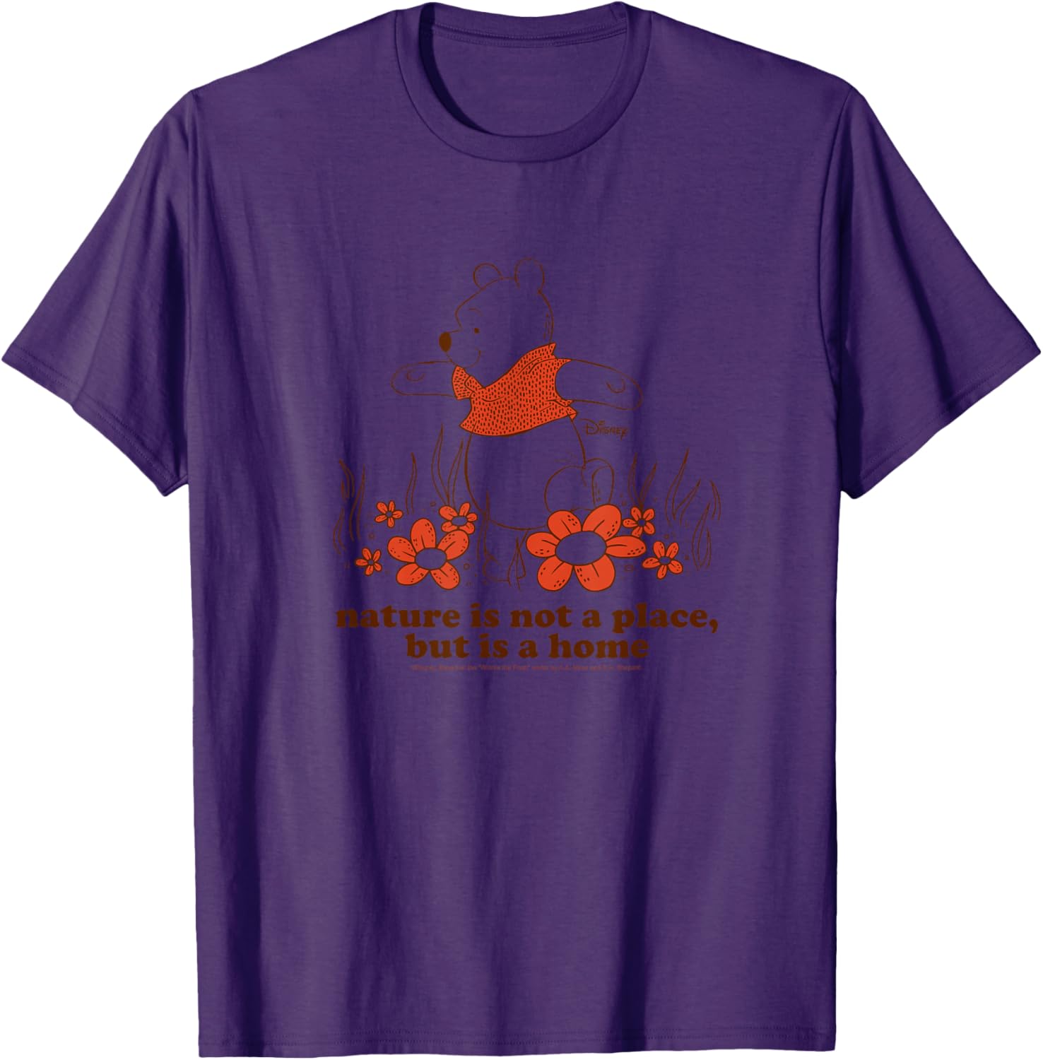 Winnie The Pooh Nature T-Shirt Cozy Home Inspired Apparel for All - 10