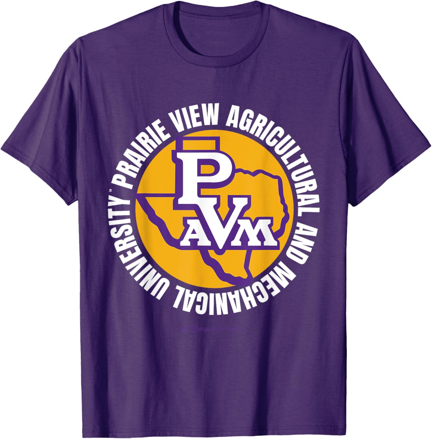 Prairie View A&M University Circle T-Shirt - Comfortable Casual Wear - 2