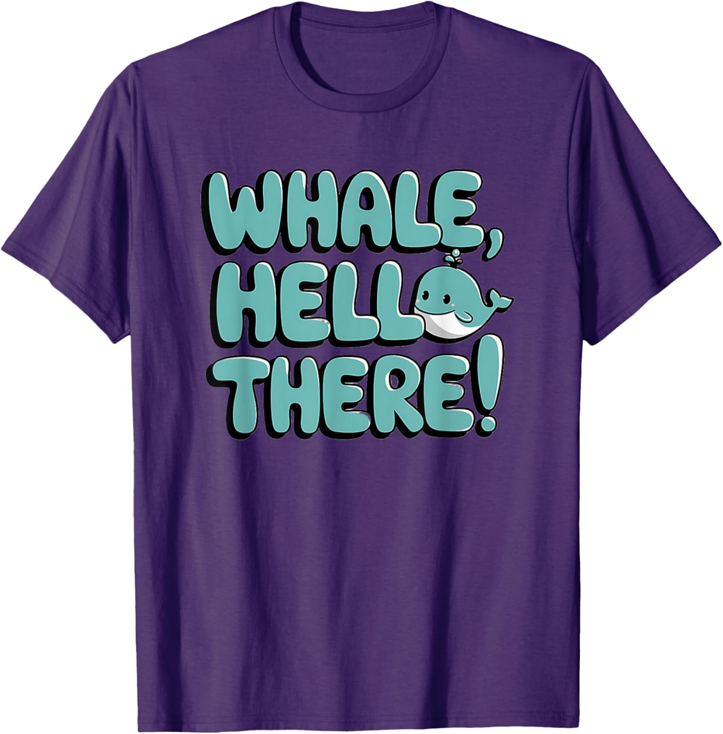 Whale Hello There Cute Ocean Pun T-Shirt for Animal Lovers - 26