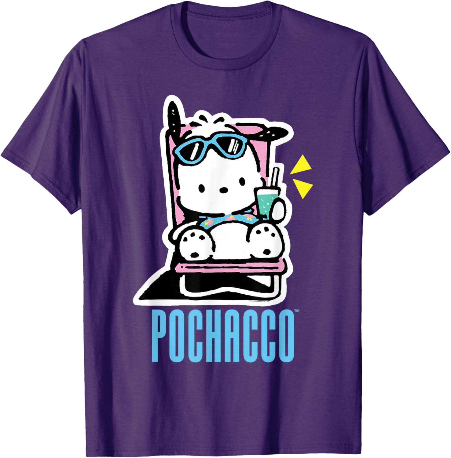 Pochacco Summer Drink T-Shirt for All Ages - Fun and Trendy Design - 3