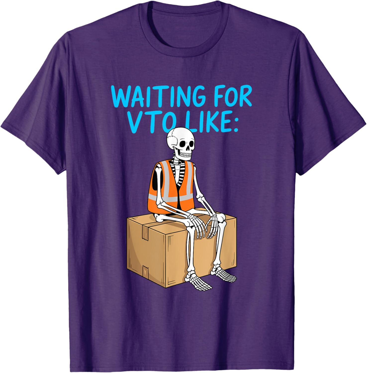 VTO Coworker Associate Skeleton T-Shirt for Fun Office Vibes - 17