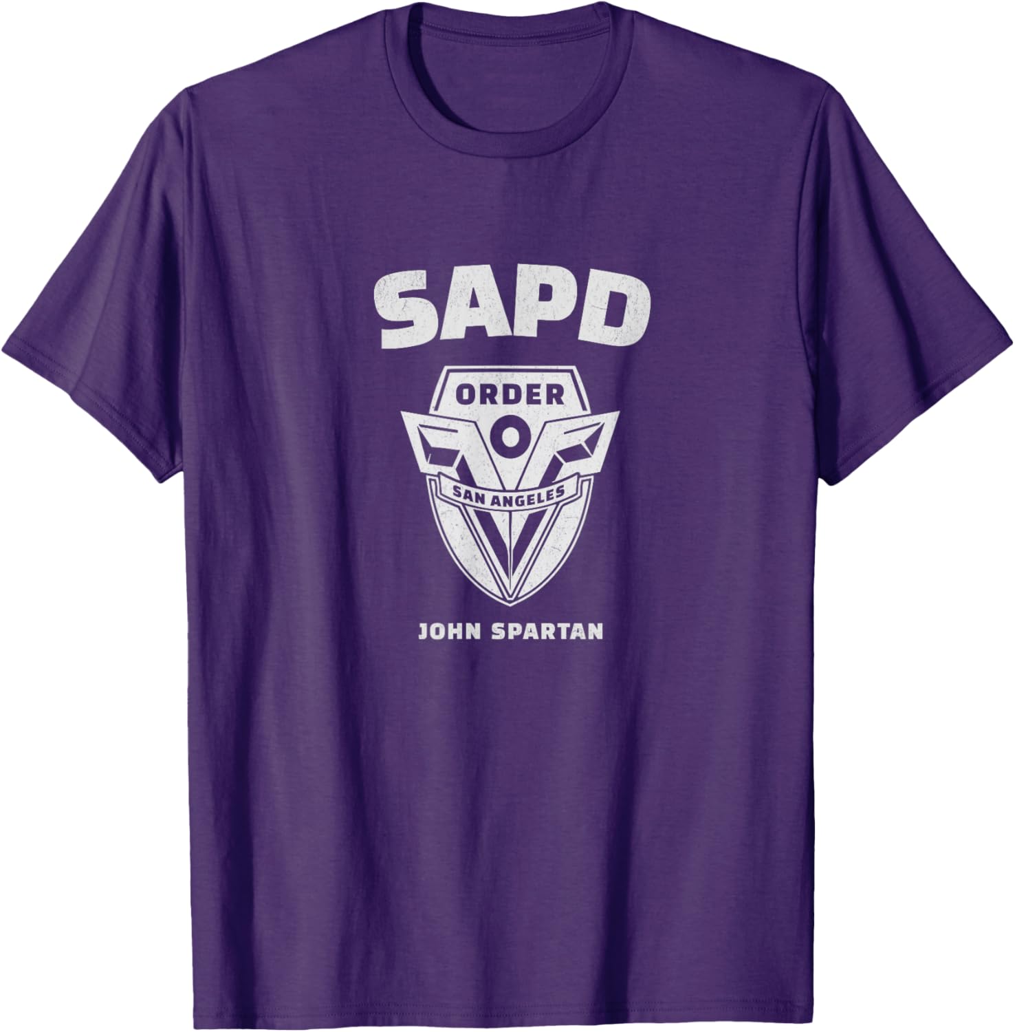 Vintage San Angeles Police Department Demolition T-Shirt for Fans - 9