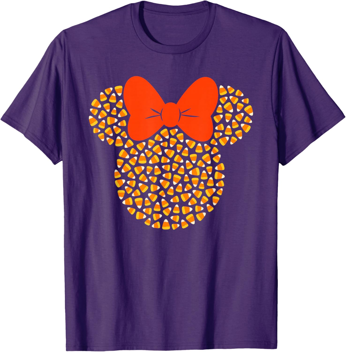 Disney Minnie Mouse Candy Corn Halloween T-Shirt for Fun Fall Celebrations - 17