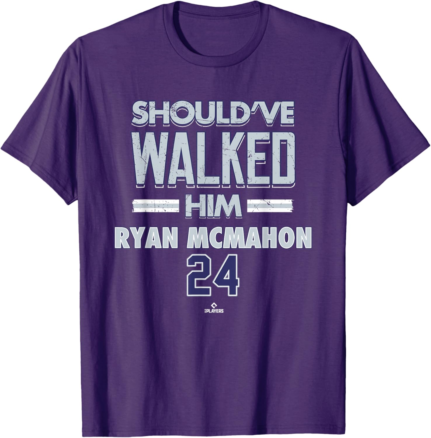 Should've Walked Him Ryan McMahon Colorado MLBPA T-Shirt for Fans - 3