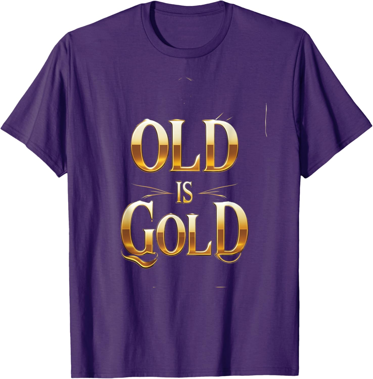 Vintage Vibes 2025 Novelty T-Shirt Old is Gold Classic Style - 10