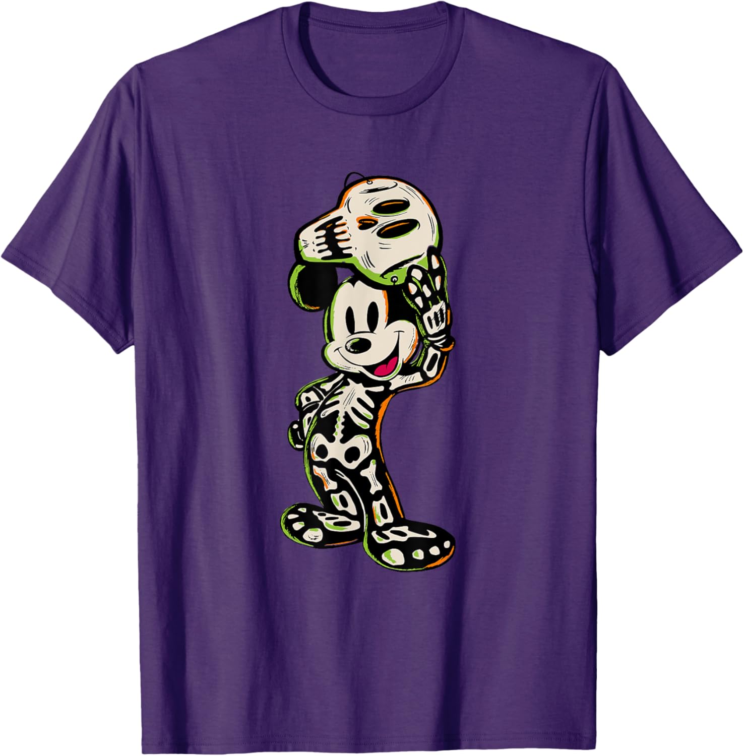 Disney Mickey Skeleton Halloween T-Shirt for Kids and Adults - 5