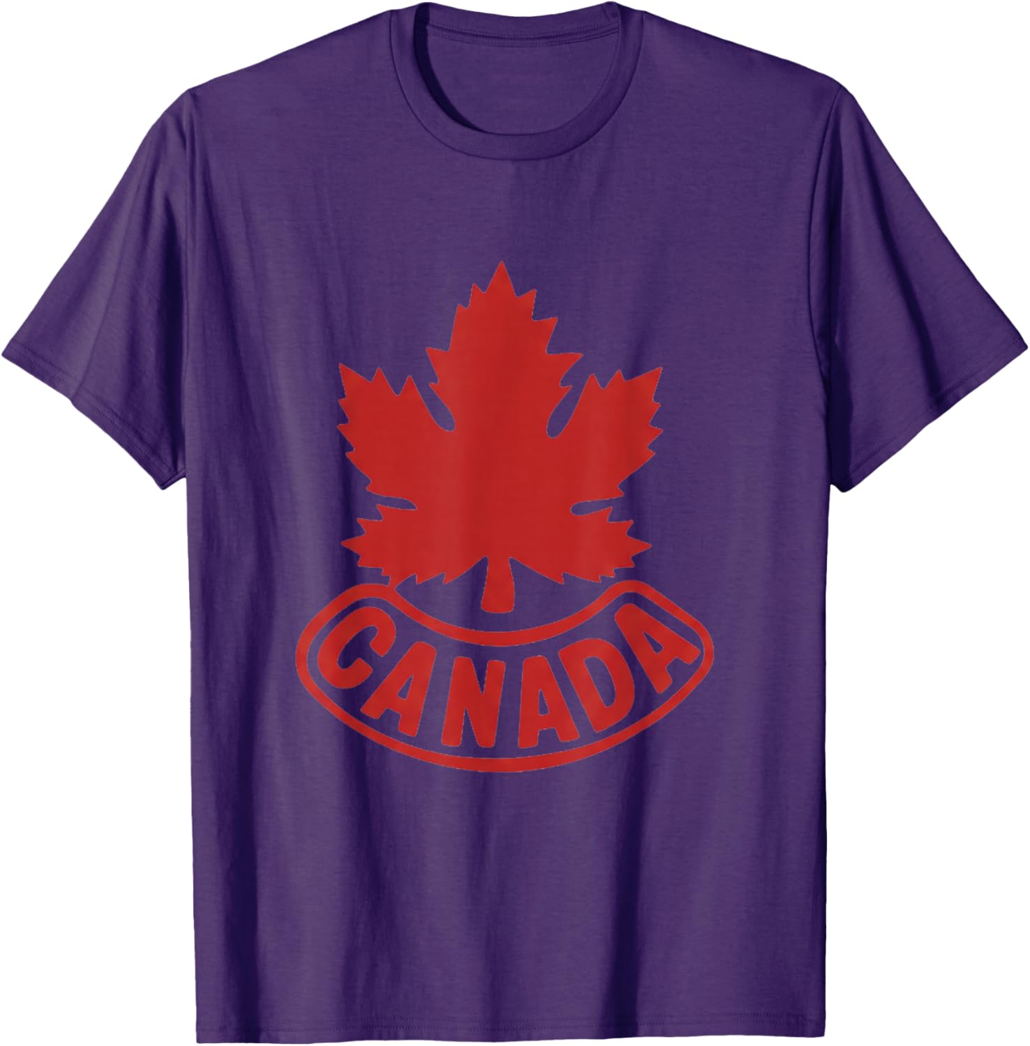 Vintage Maple Leaf Canada T-Shirt for Proud Canadians - Classic Tee - 16