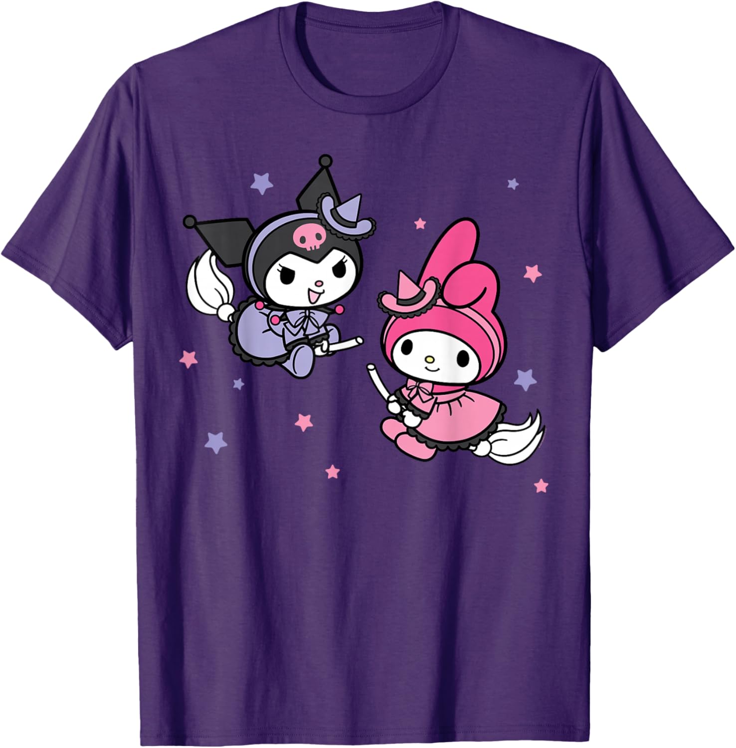 My Melody Kuromi Little Witches Halloween T-Shirt for Kids and Adults - 1