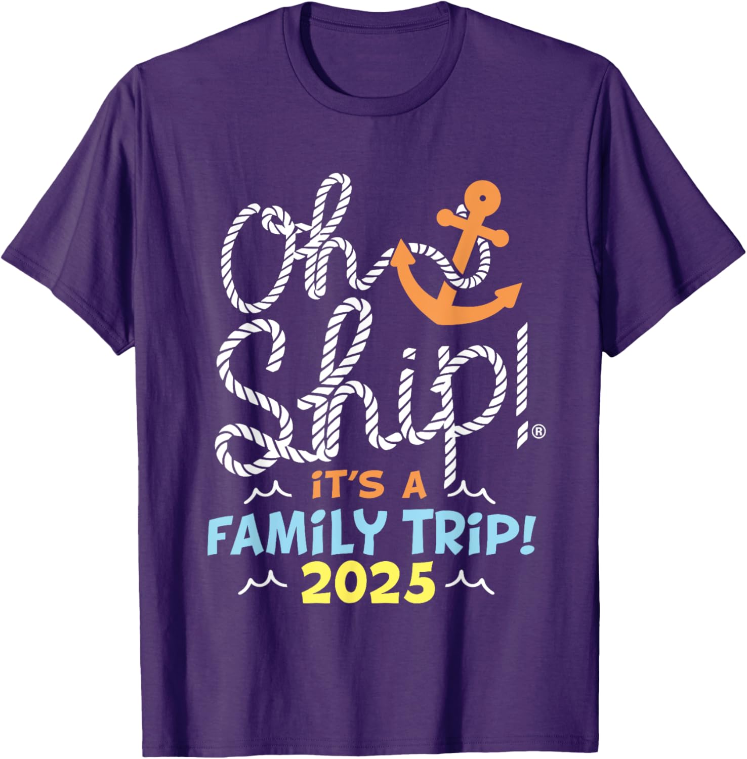 Oh Ship It's a Family Trip 2025 Matching Cruise T-Shirt for All Ages - 14