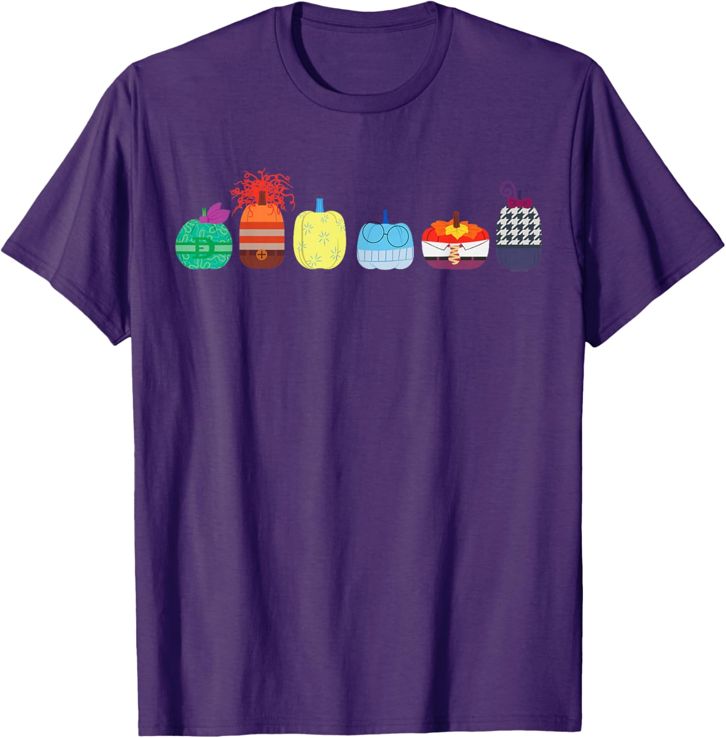 Inside Out 2 Halloween Pumpkin T-Shirt Fun Disney Pixar Apparel - 25