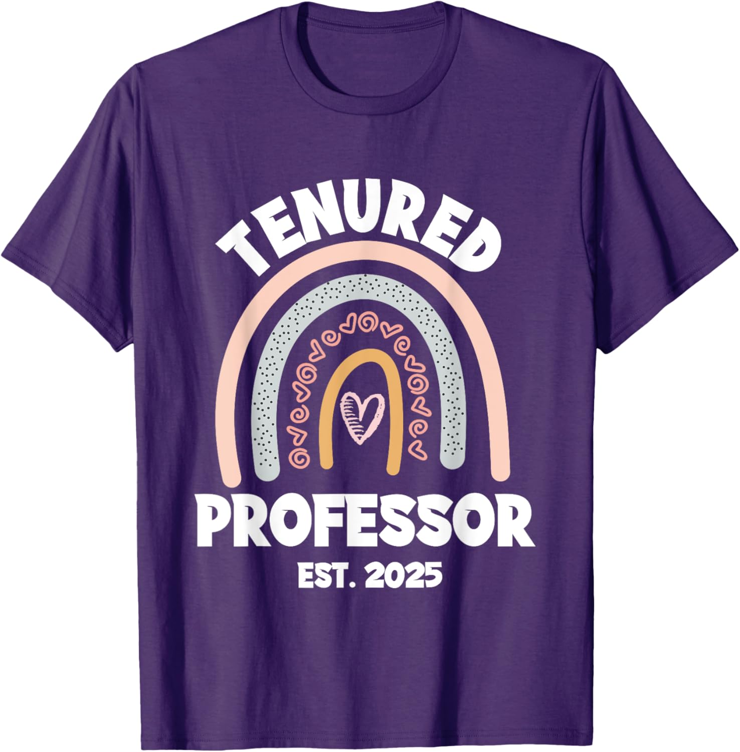 Tenured Professor 2025 Women in Academia T-Shirt for Educators - 11