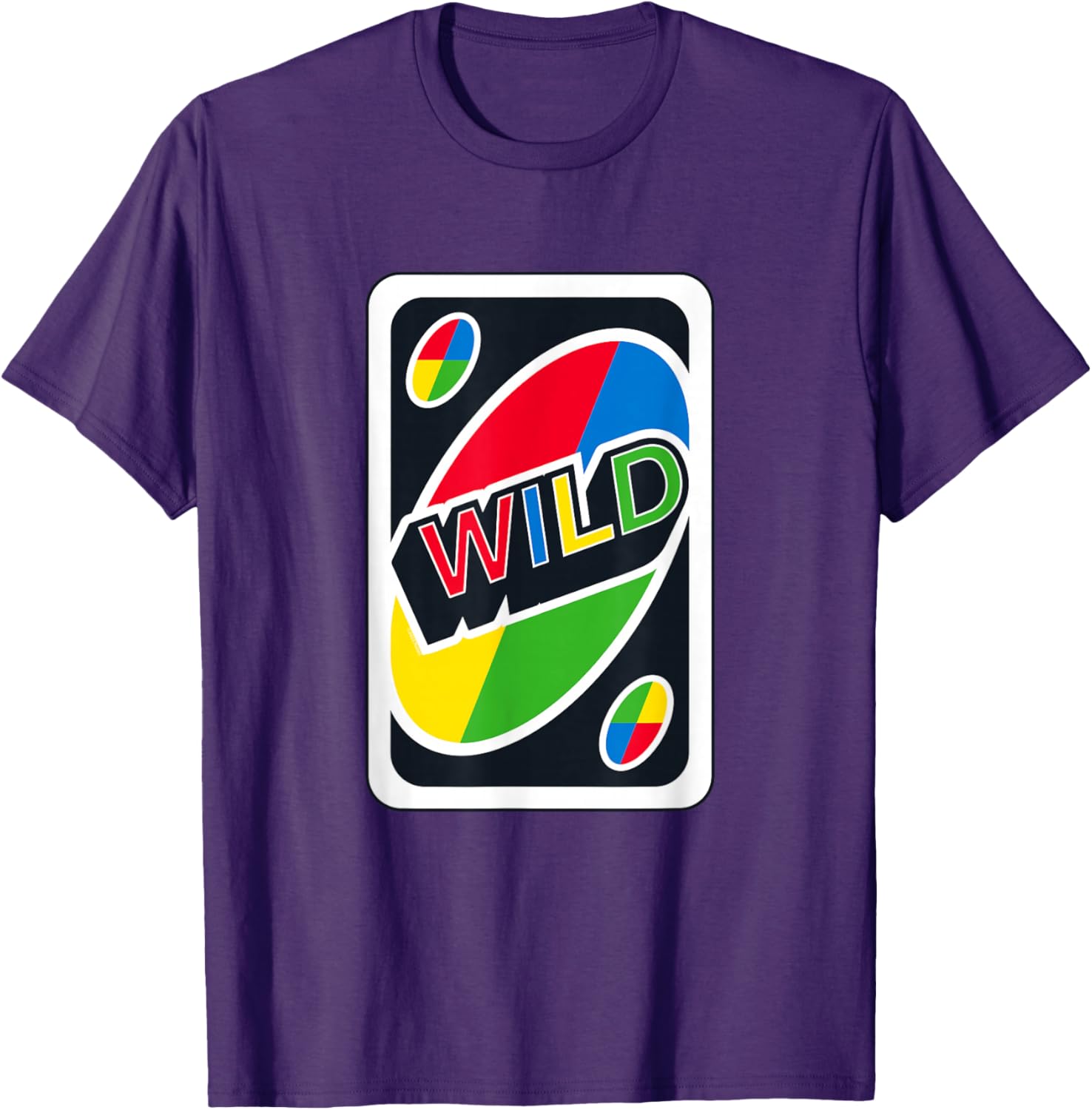 UNO Wild Card T-Shirt Fun Graphic Tee for Gamers and Casual Wear - 15