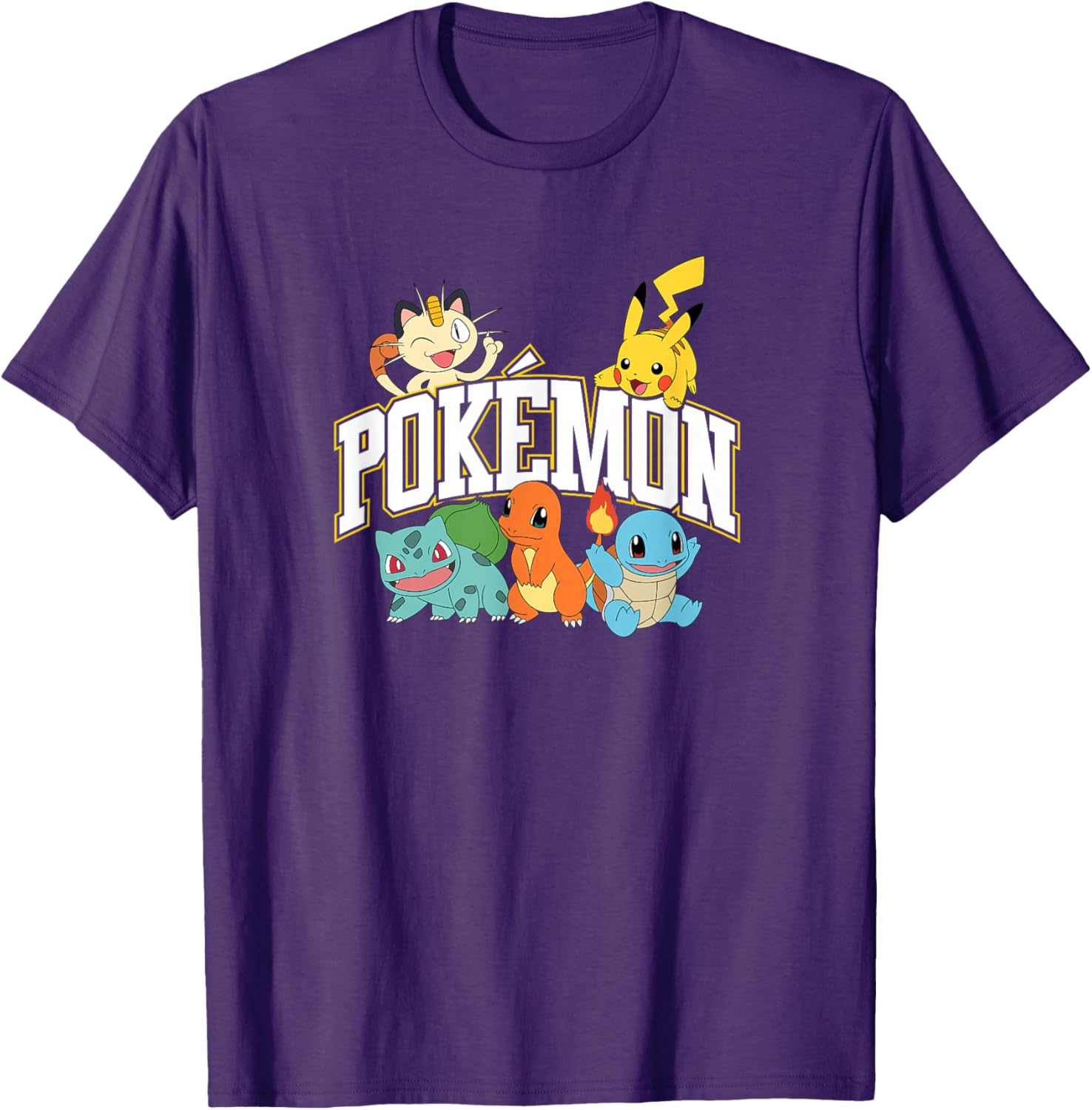Pokémon Athletic Group T-Shirt for Fun and Active Adventures - 6