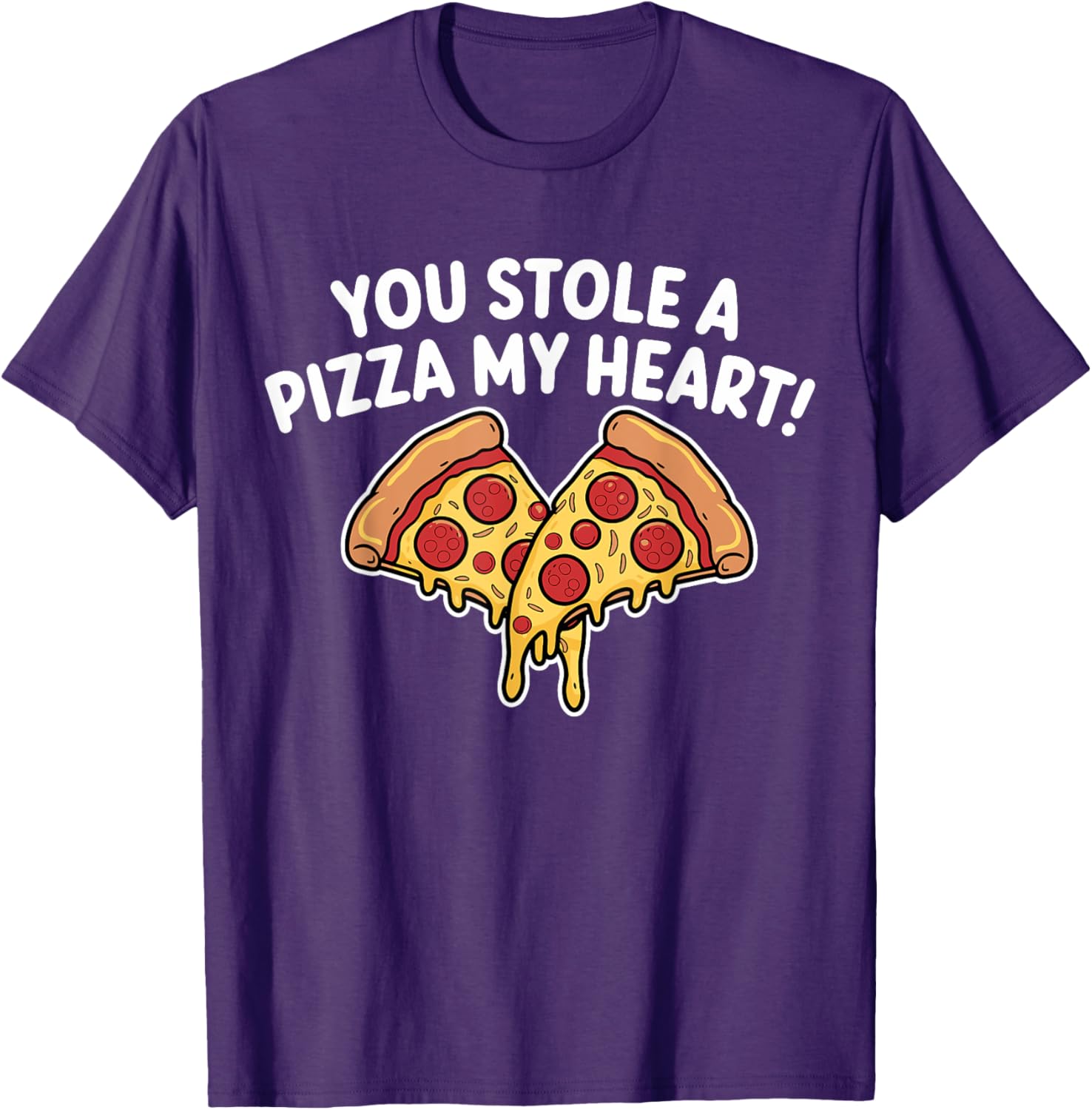 You Stole A Pizza Heart T-Shirt for Pizza Lovers on Valentine's Day - 10