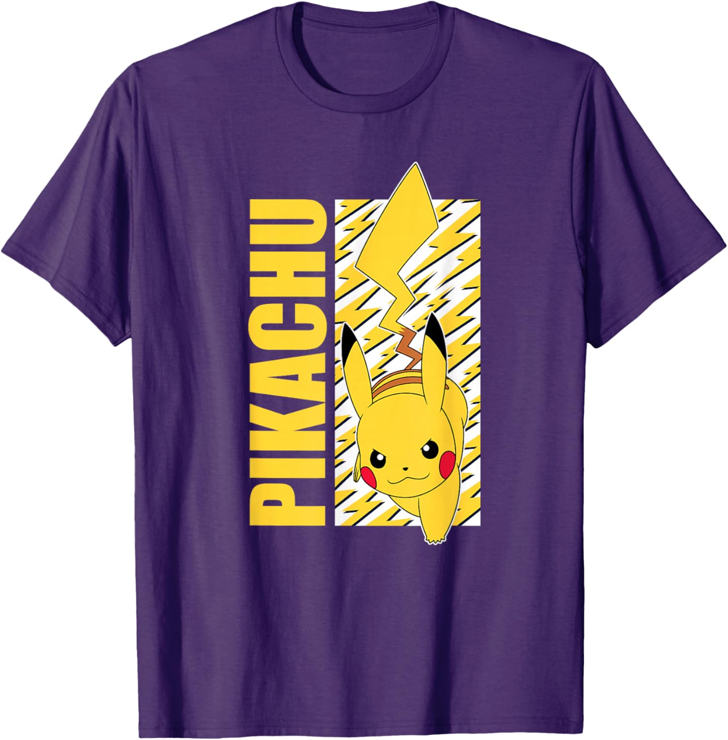 Pikachu Lightning Bolts T-Shirt for Pokémon Fans - Fun and Stylish Apparel - 4