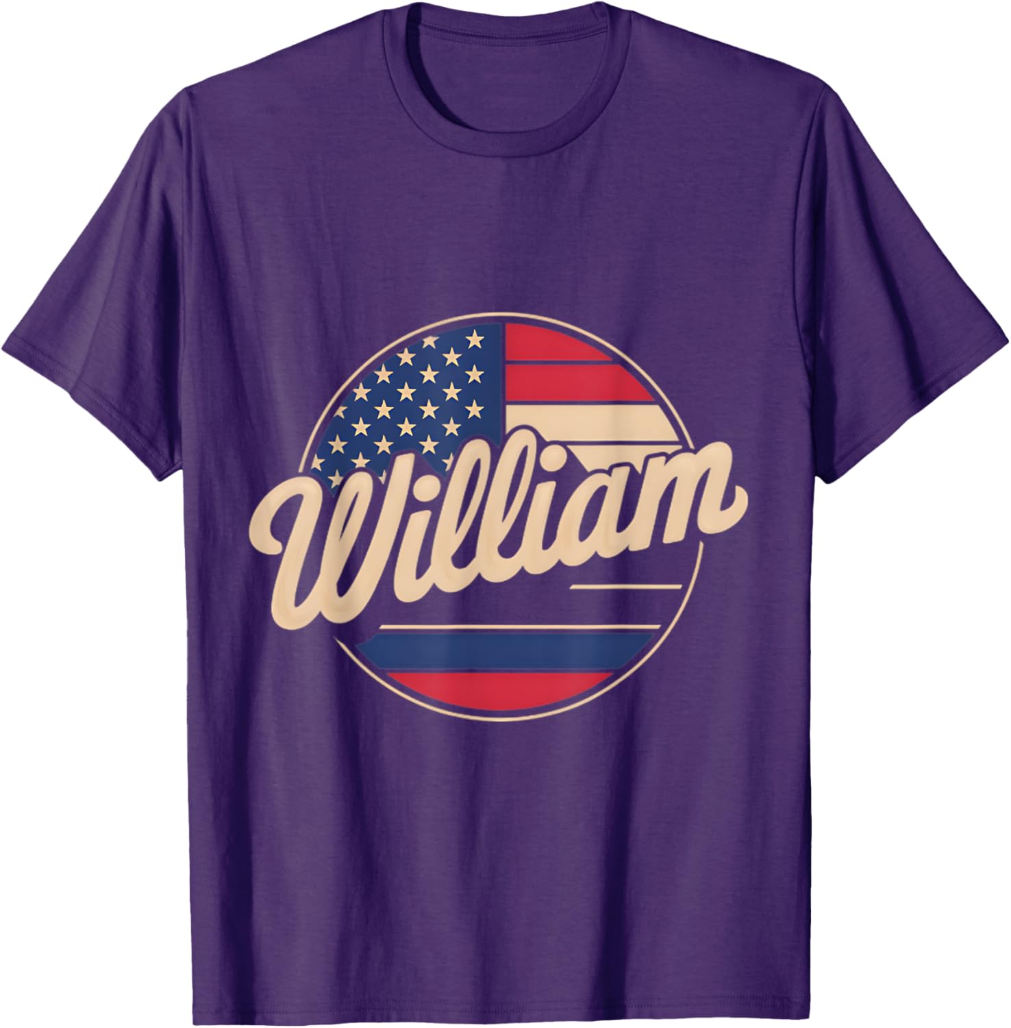 Personalized William USA Flag Patriot T-Shirt for Proud Americans - 1