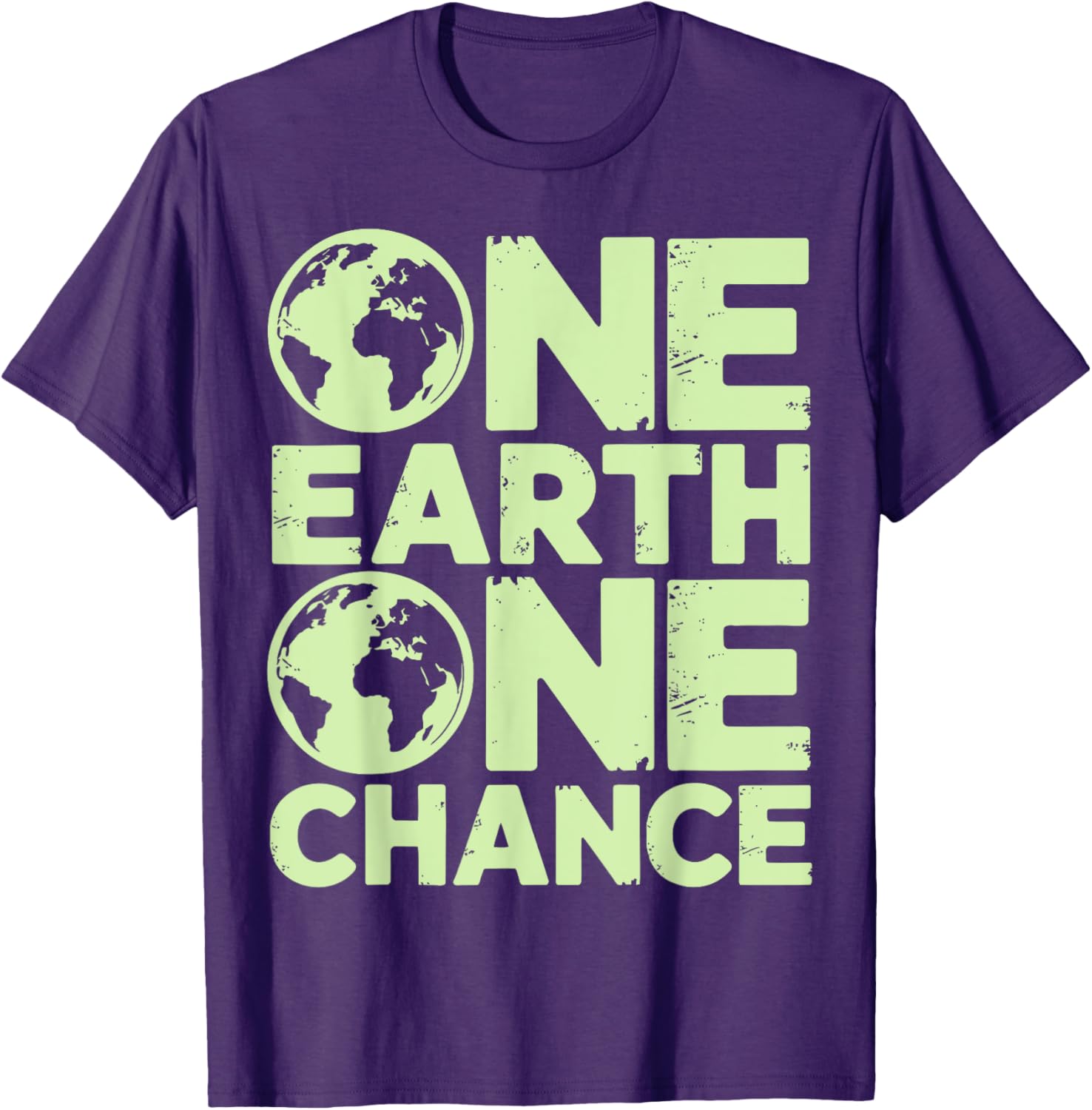 One Earth One Chance Save Earth Day T-Shirt for Eco-Friendly Fun - 9