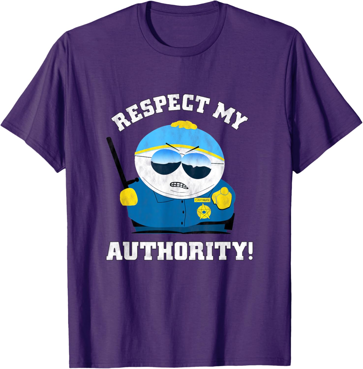 South Park Officer Cartman T-Shirt Fun Apparel for Fans and Collectors - 11