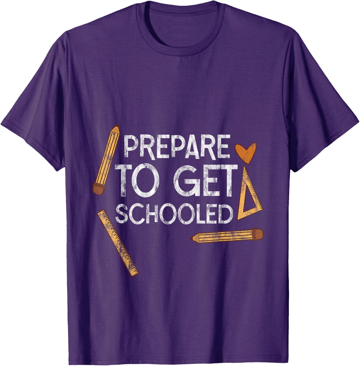 Prepare To Get Schooled T-Shirt for Students and Teachers - 11