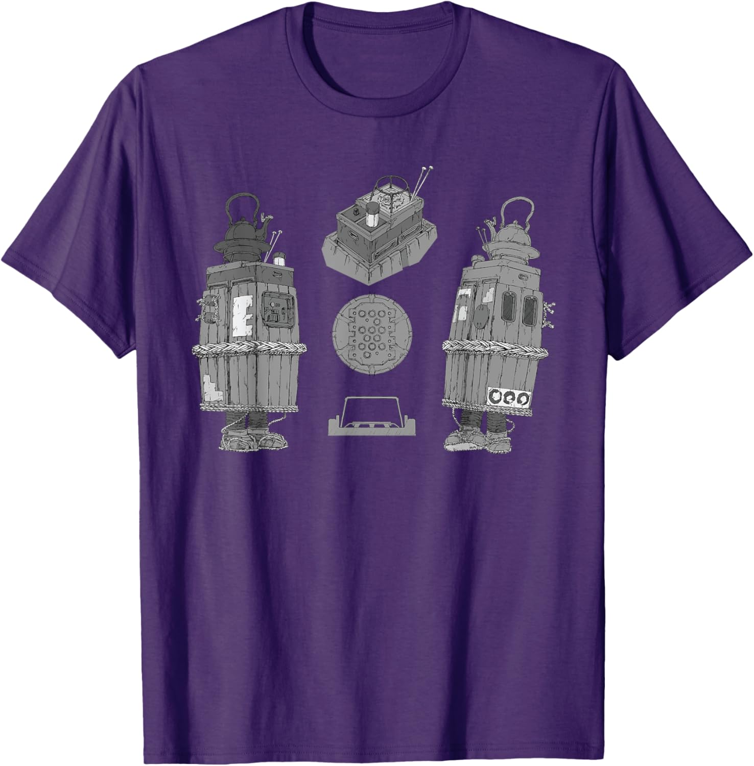 Star Wars Visions The Duel Tea House GNK Droid T-Shirt for Fans - 20