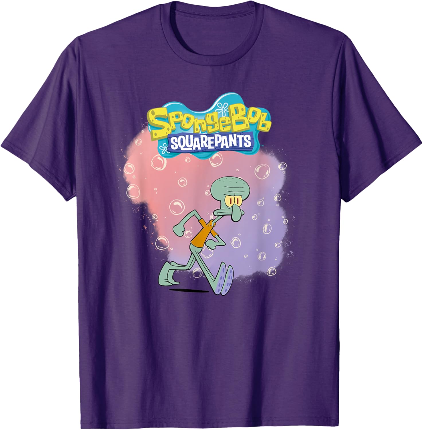 Original SpongeBob SquarePants Squidward T-Shirt for Fans of Fun Apparel - 4