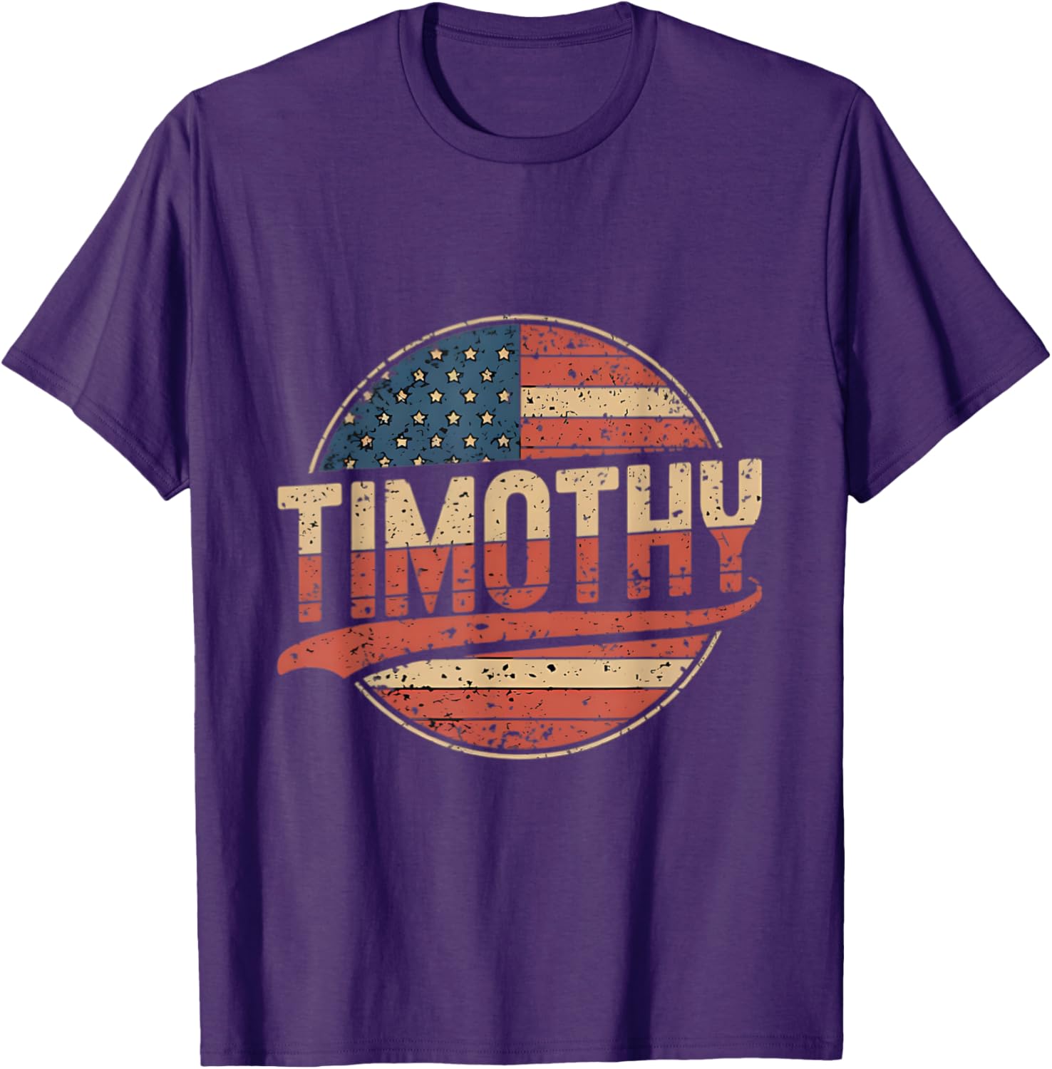 Timothy USA Flag Personalized T-Shirt for Proud Patriots - 10