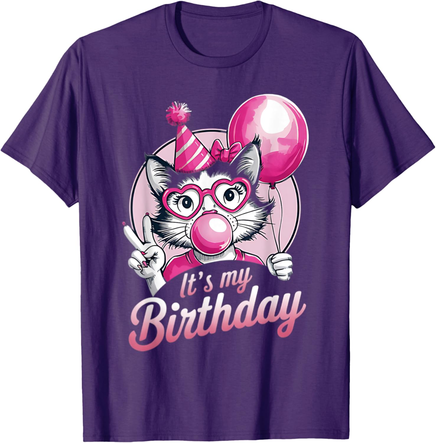 Retro Vintage Monkey Birthday Girls T-Shirt Fun Party Apparel - 11