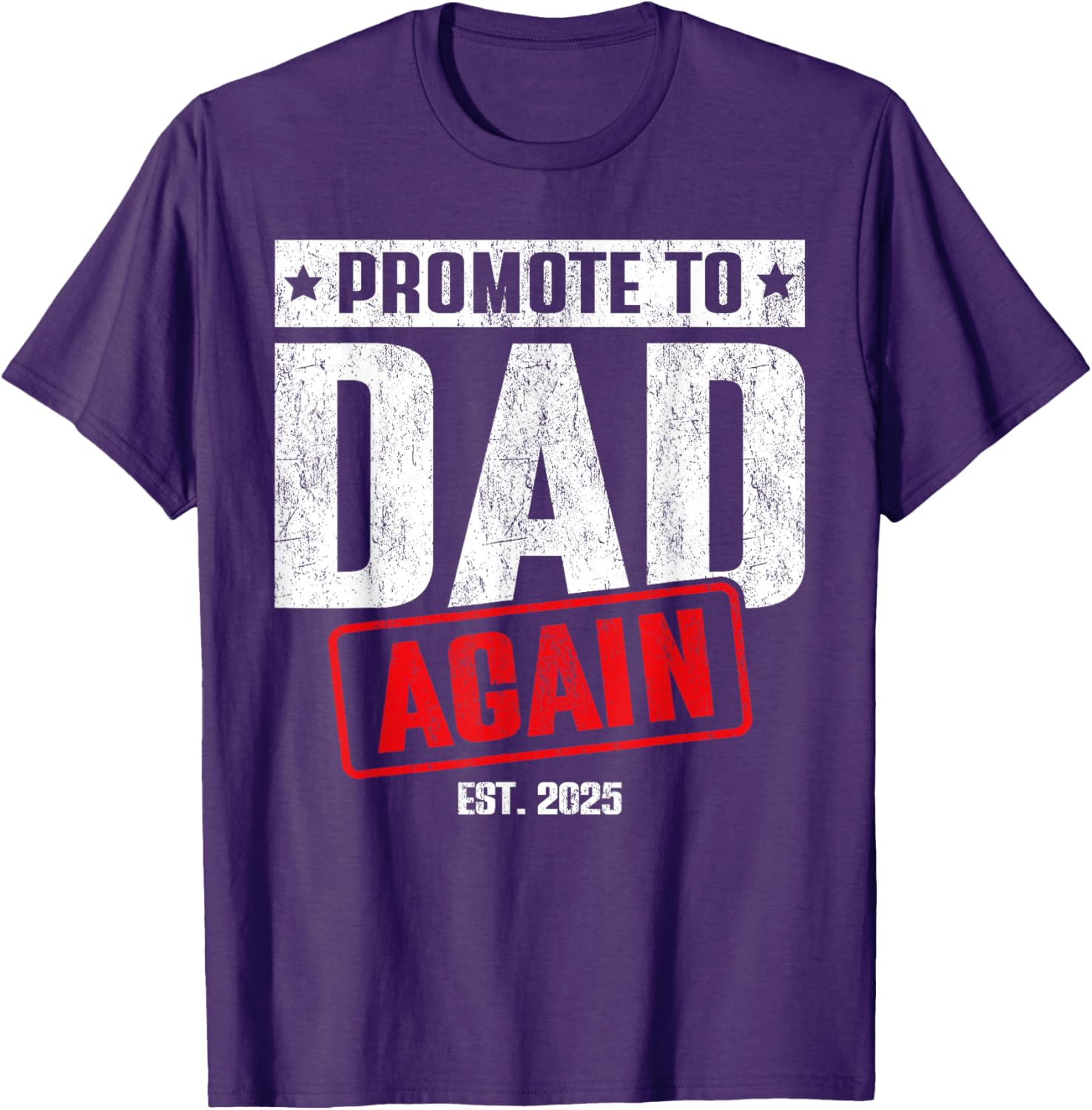 Vintage Retro Dad 2025 T-Shirt for Men - Perfect Gift for New Dads - 3