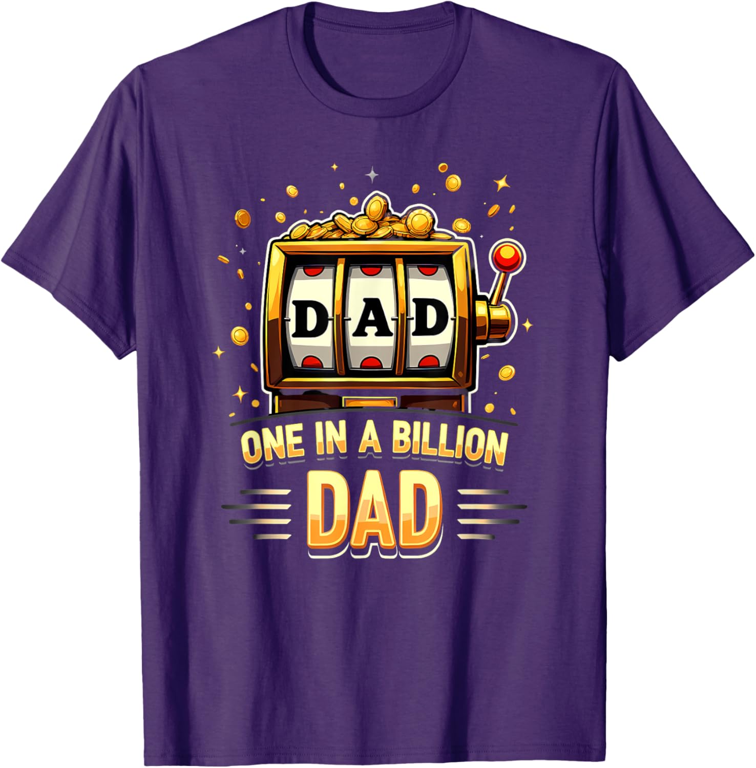 One in a Billion Dad T-Shirt Perfect Father's Day Gift for Dads - 4