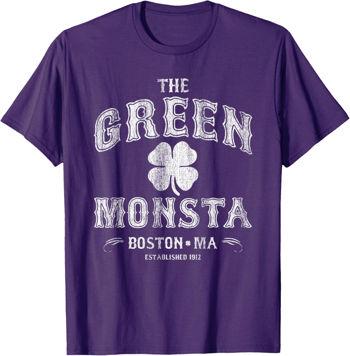 The Green Monsta Boston T-Shirt Perfect for Game Day or St. Patrick's Day - 5