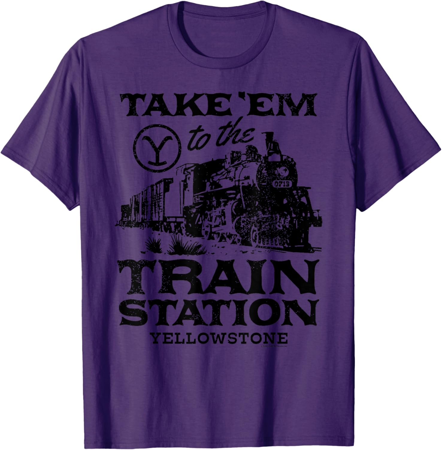 Yellowstone Take Em To The Train Station T-Shirt for Fans and Collectors - 9