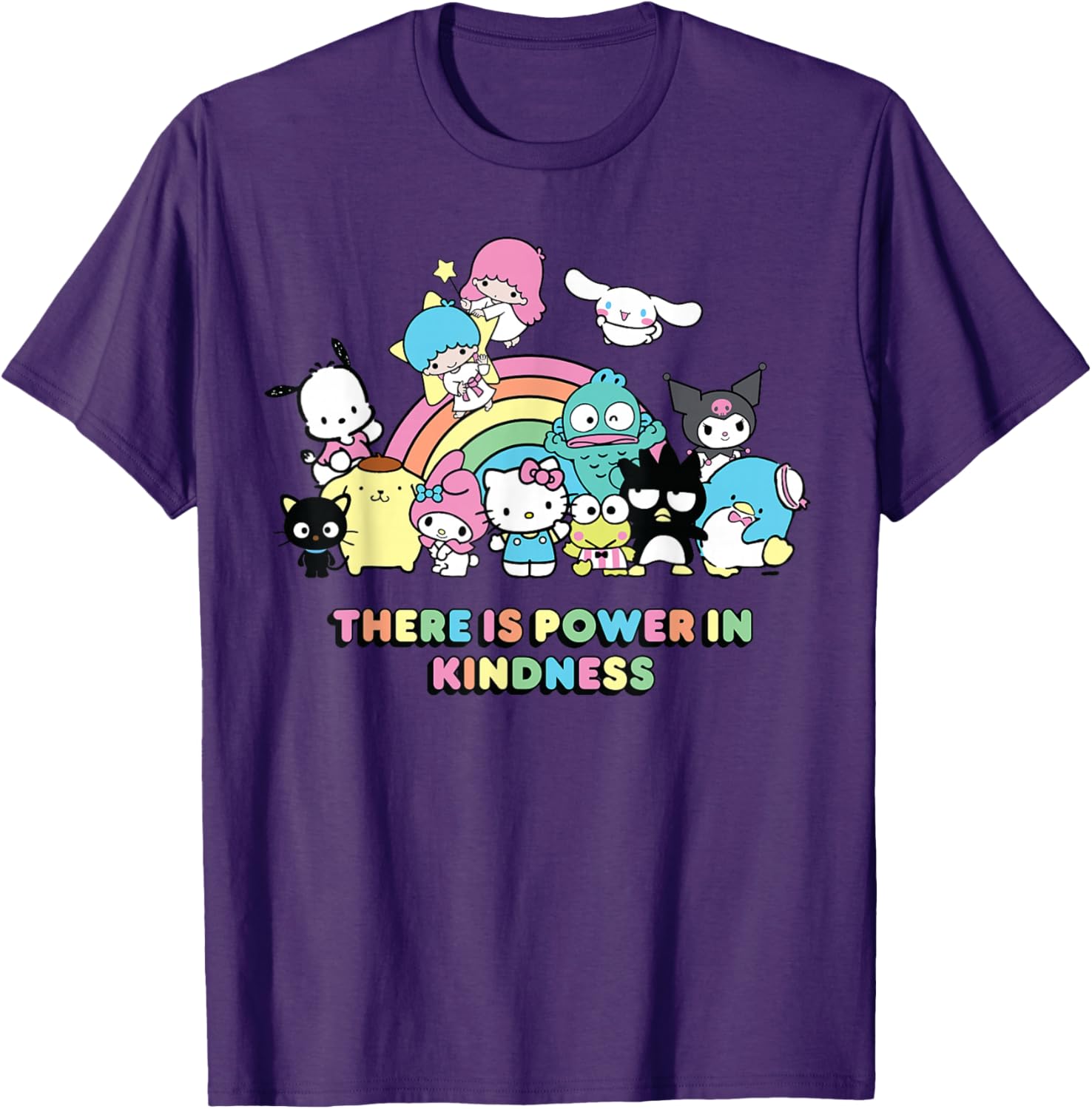 Sanrio Hello Kitty Friends Power in Kindness Classic Fit T-Shirt - 9