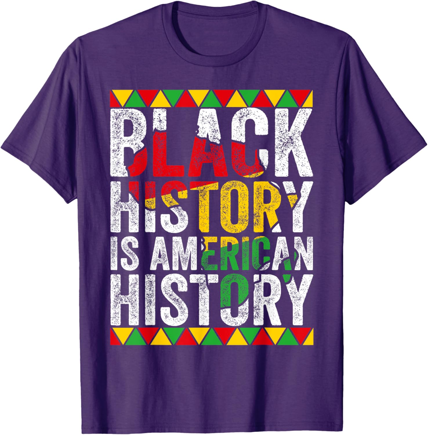 Patriotic Black History is American History African American T-Shirt - 10