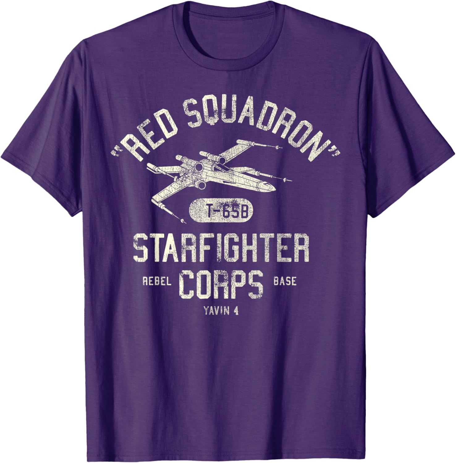 Star Wars X-Wing Starfighter Corps Collegiate T-Shirt for Fans - 6