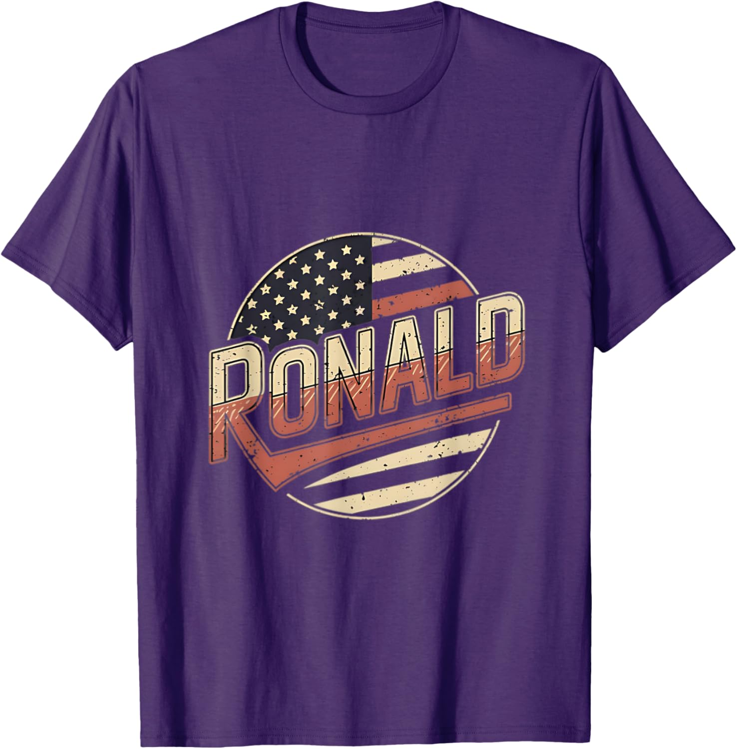 Personalized Ronald Patriot T-Shirt with USA Flag Design for Fans - 14