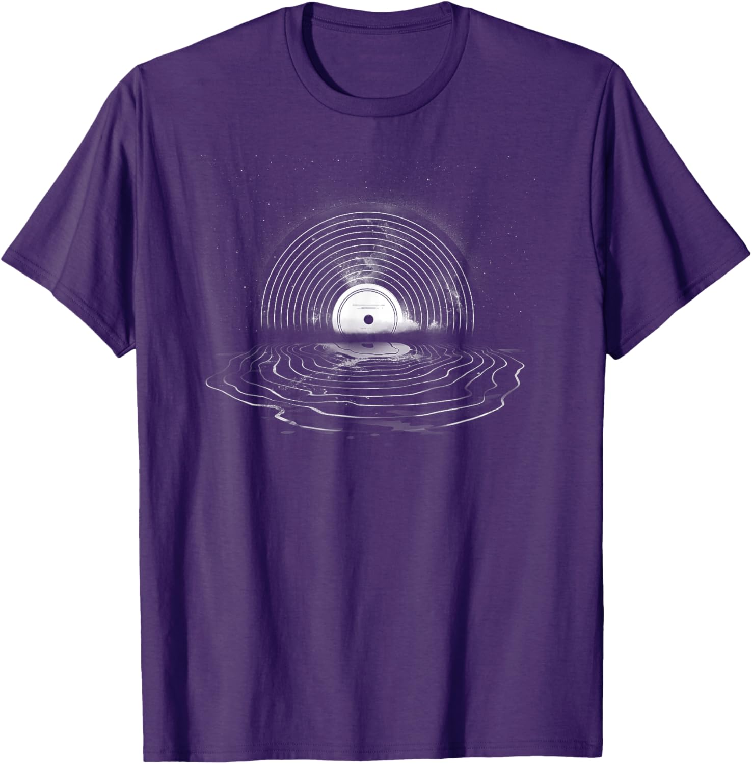 Vinyl Moon T-Shirt for Music Lovers - Perfect for Record Collectors - 2