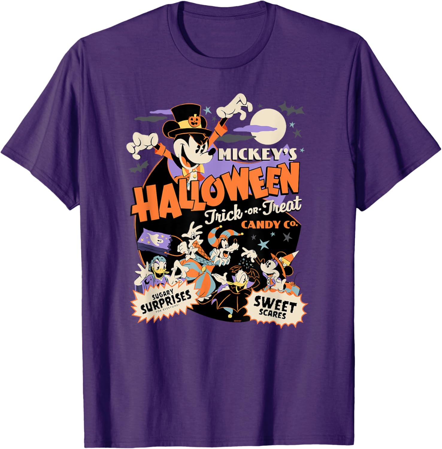 Disney Mickey Halloween Trick or Treat Candy Co T-Shirt for Kids - 12