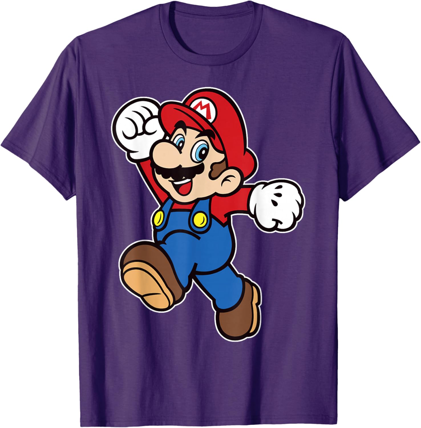 Super Mario Classic Jump Portrait T-Shirt for Gamers and Fans - 1