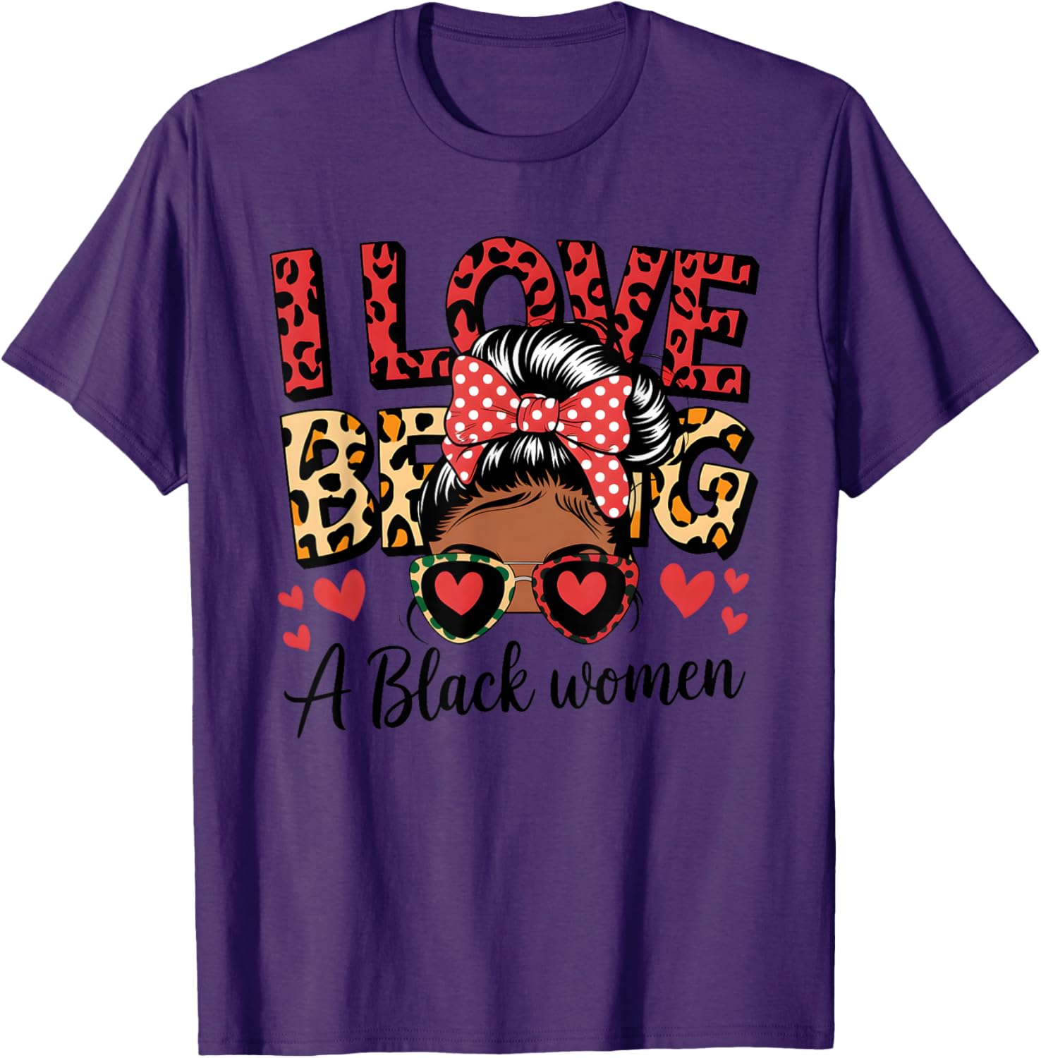 Proud Black Women Melanin Girl T-Shirt for Black History Celebration - 3