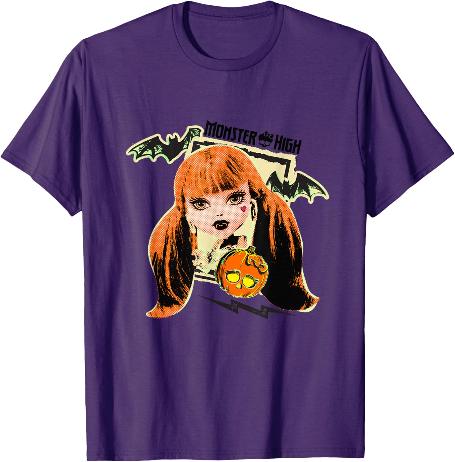 Monster High Draculaura Halloween T-Shirt Perfect for Spooky Fun - 2