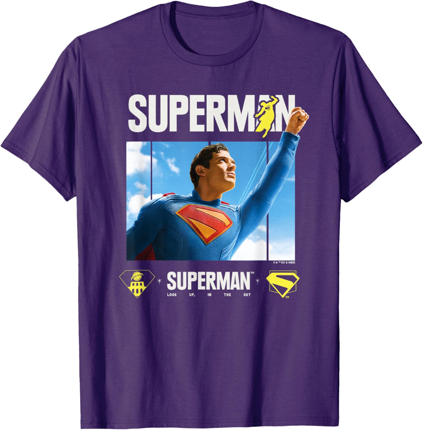 Superman 2025 Comic Run T-Shirt for Fans of Classic Superheroes - 6