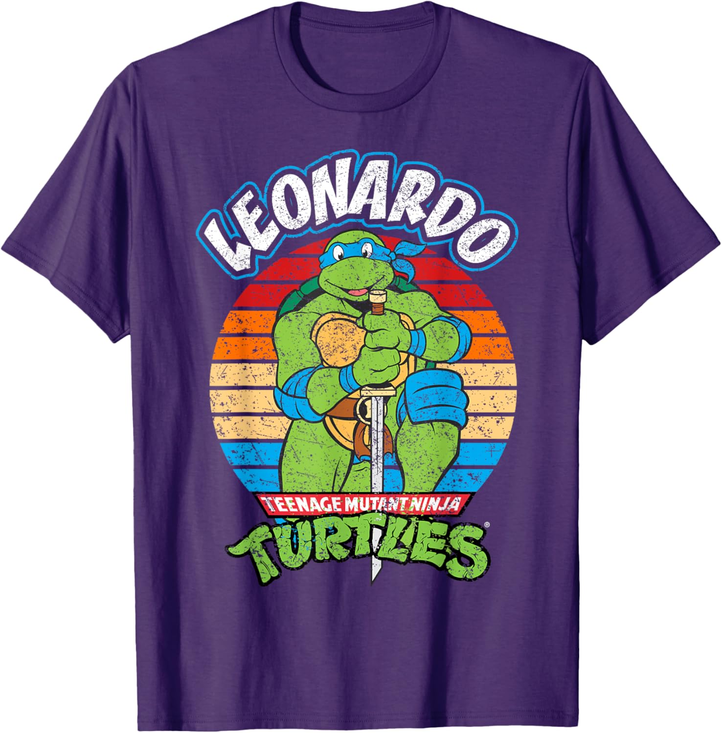 Teenage Mutant Ninja Turtles Leonardo Action T-Shirt for Fans - 9