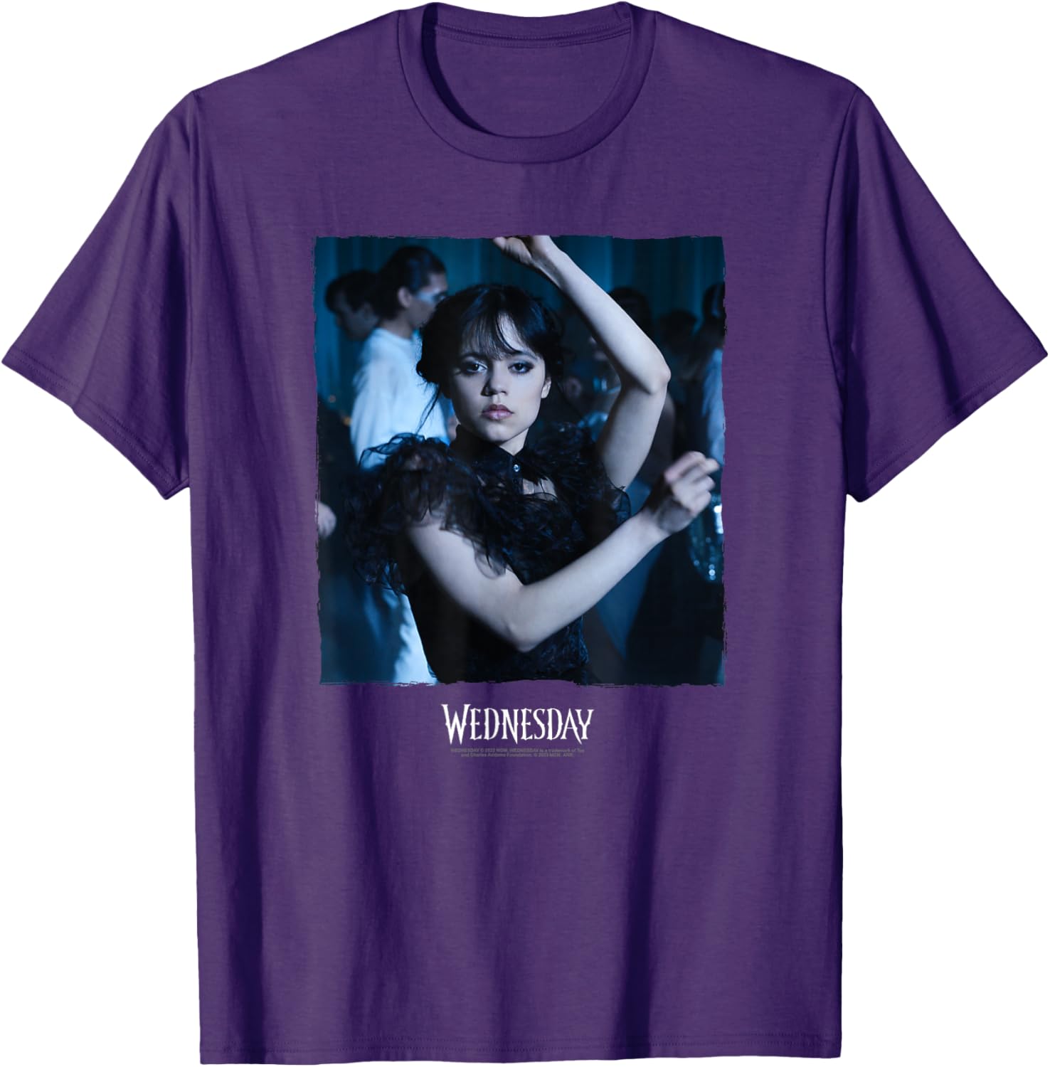 Wednesday Dark Dancing Queen T-Shirt with Logo for Fashion Lovers - 2