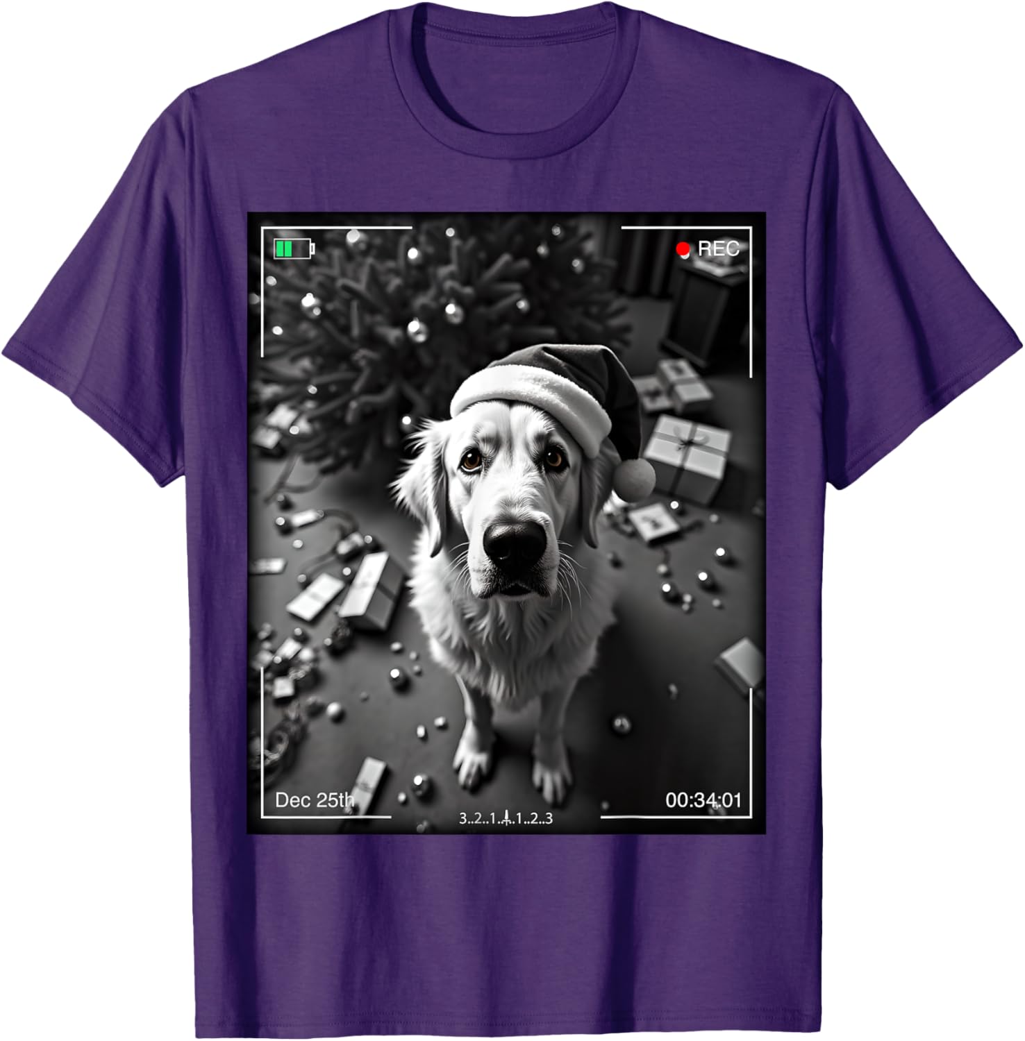 Cute Great Pyrenees Christmas T-Shirt for Dog Lovers and Festive Fun - 1