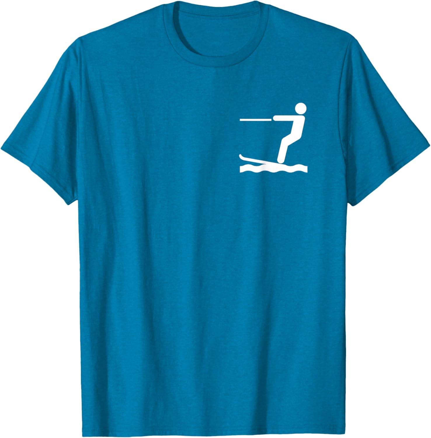 Water Ski Fun Logo T-Shirt for Enthusiasts - Perfect Waterski Apparel - 14